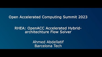 GPU-acceleration of the Massively Parallel Flow Solver RHEA Pairing MPI+OpenACC