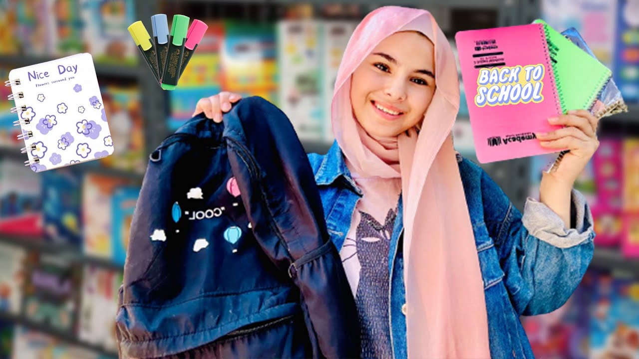 تسوقوا معي مشتريات المدرسة | 2023-2024 🎒