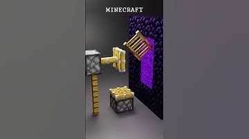 Minecraft Vs Real Life in the Nether 🔥🔥  #minecraft #3danimation #animation #3dart