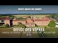 Office des vpres  abbaye des dombes 18h30  5 avril 2020