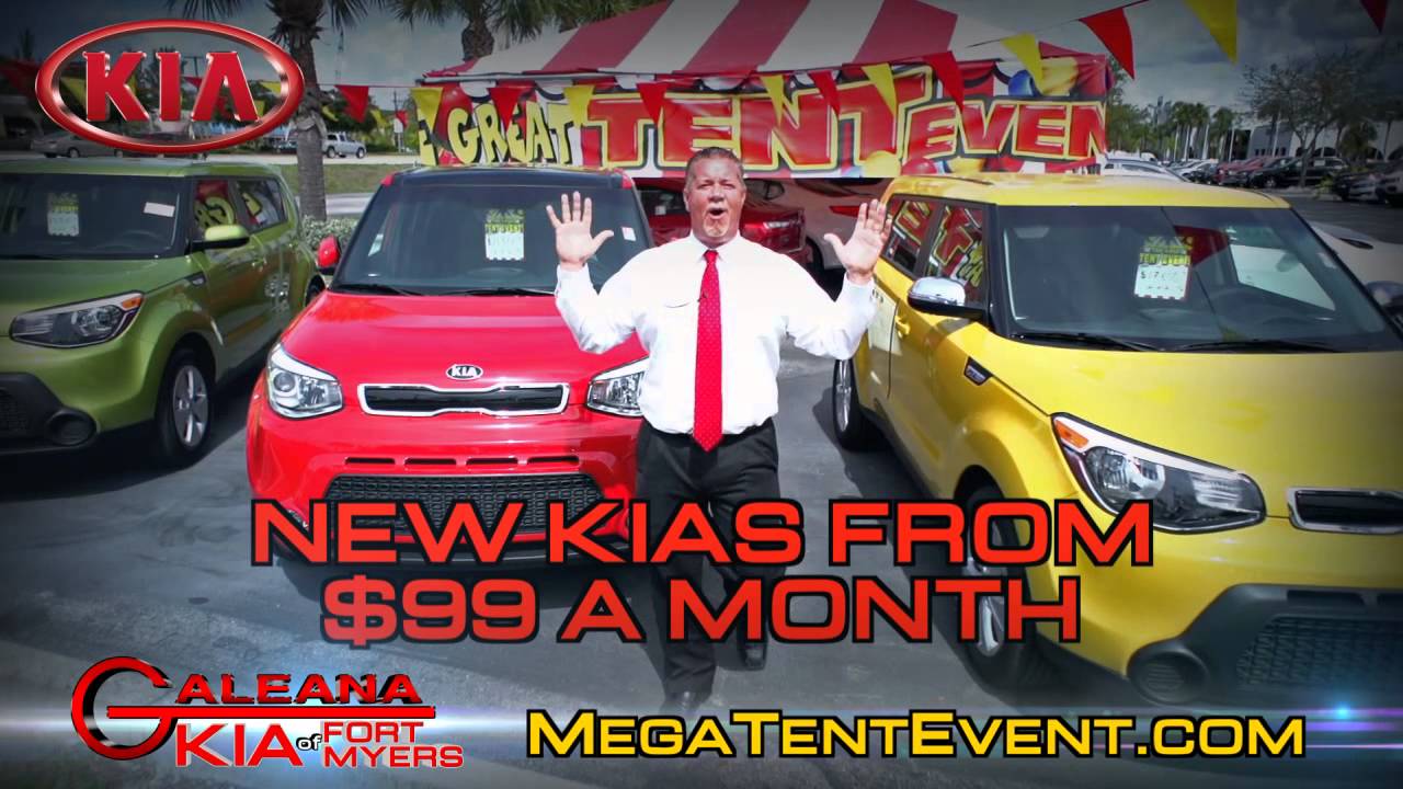 The Mega Tent Event at Galeana Kia in Fort Myers YouTube