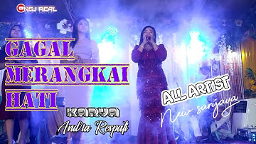 GAGAL MERANGKAI HATI // new sanjaya enterprise ALL ARTIS the last song live musik program