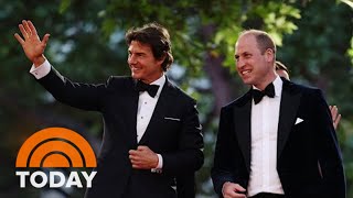 Tom Cruise Hits ‘Top Gun’ Red Carpet With William And Kate