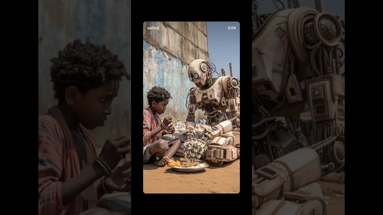 What if we all had a personal robot friend while growing up? Playing together, talking, hanging out