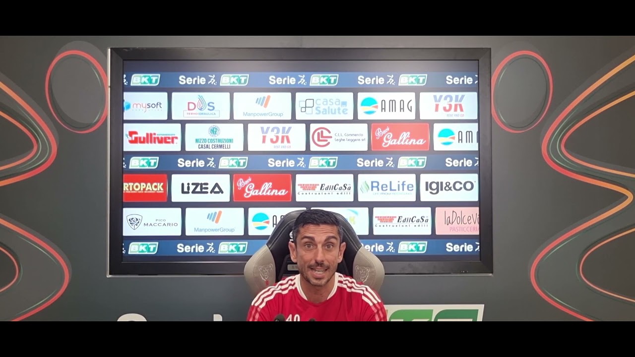 Conferenza Stampa post partita AlessandriaBrescia Mister Longo. YouTube