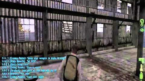 DayZ hacker making ppl on server fist punch