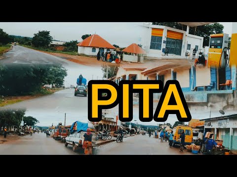 PITA in FoutaDjallon Guinea./ A drive through PITA , KOKOULO River, Region of MAMOU. 