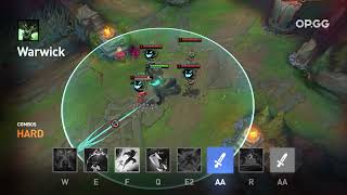 Warwick W + E + Flash + Q + R