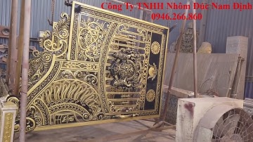 Giá cổng nhôm đúc có thực sự xứng đáng tại Ninh Bình