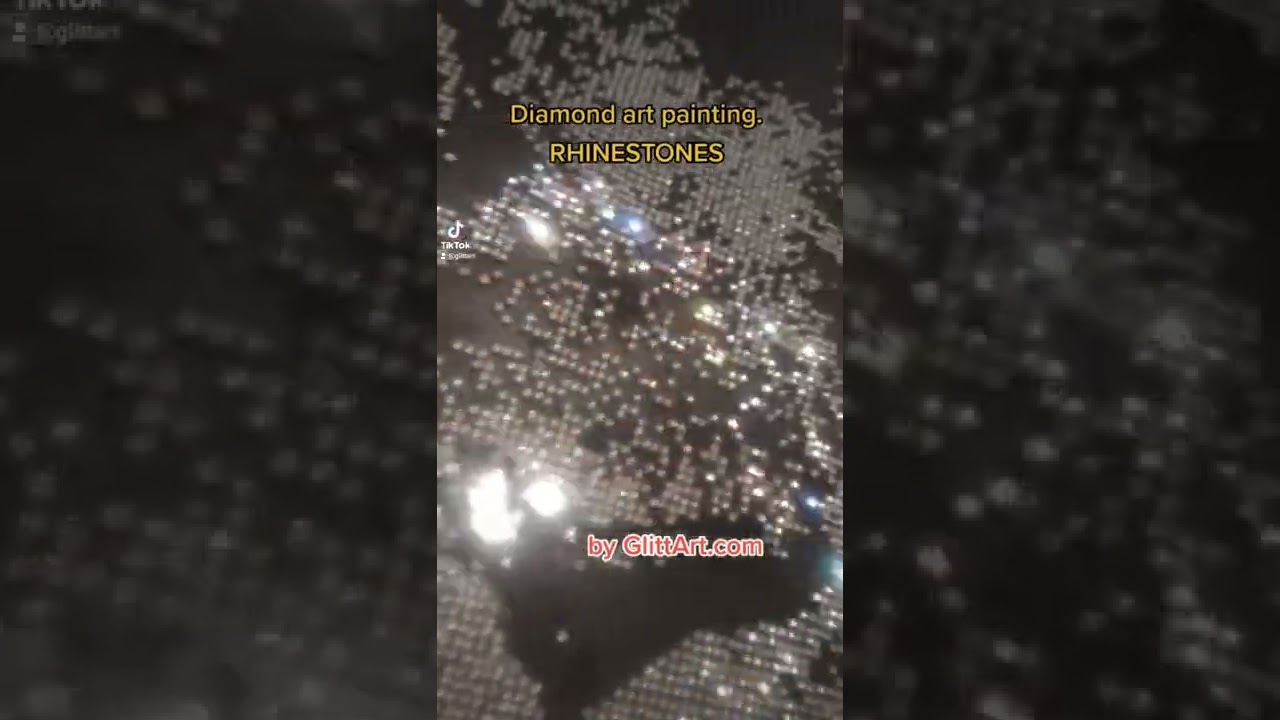 Diamond art painting, rhinestones crystal 