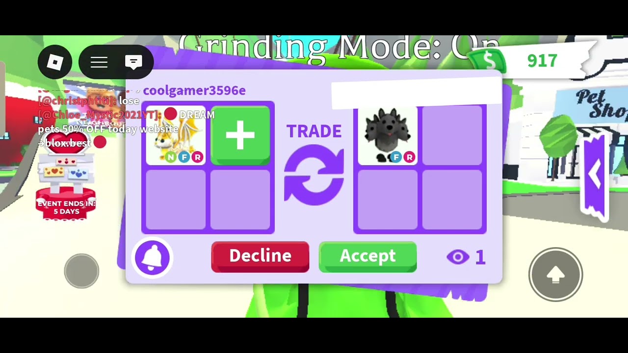 SOMEONE SCAMMED ME IN ADOPT ME!!