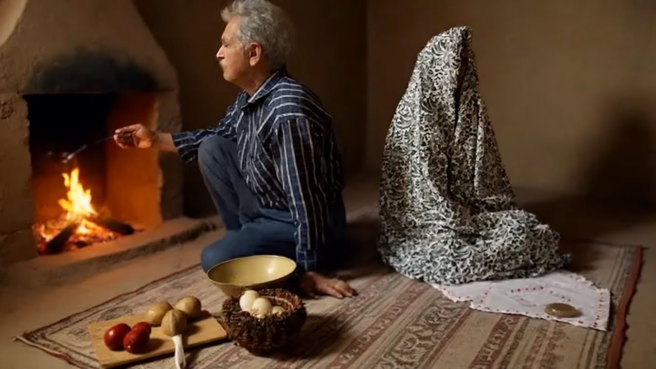 Rural Iranian Cooking and Gardening: Preparing Traditional Soup and ...