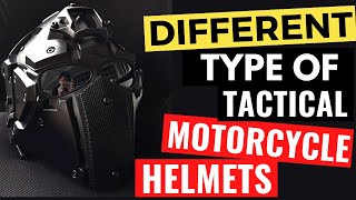 What You Need to Know About Tactical Motorcycle Helmets