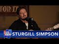 Sturgill Simpson Performed “Breakers Roar" On ‘Stephen Colbert’