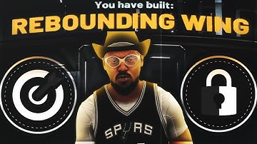 MOST OVERPOWERED REBOUNDING WING IN NBA 2K20! + BEST BADGE SETUP FOR 2 WAYS!