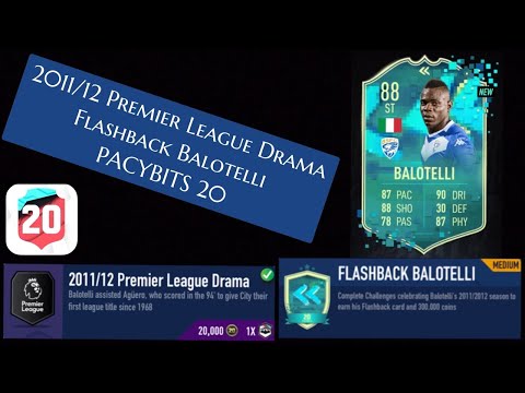 Pacybits 20 2011 12 Premier League Drama Flashback Balotelli