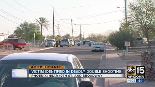 Victim identified in deadly double shooting