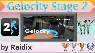 Portal 2 Custom Co-op Map - Gelocity Stage 2 (with MickeyUK)