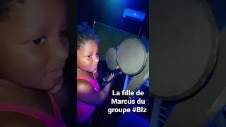 waouh 🤩, la petite fille de Marcus du groupe #Blz au studio