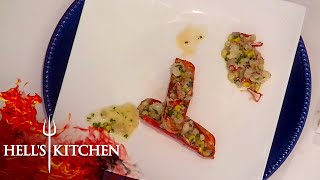 Gordon Confused Over Lobster Dish | Hell's Kitchen