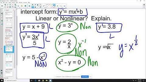 3-2  Linear Functions