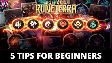 5 Tips For Beginners In Legends Of Runeterra - Legends Of Runeterra Guide - Mr Wak