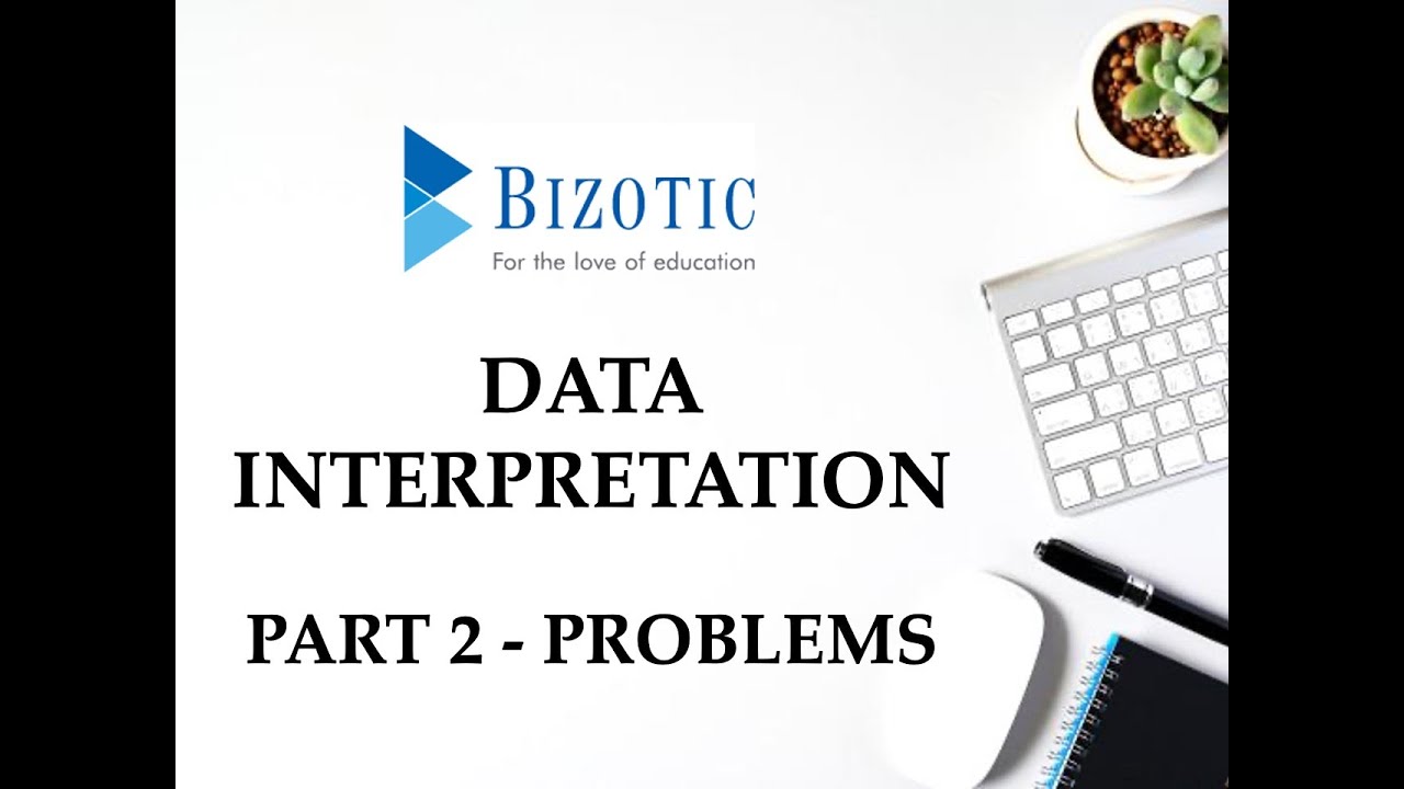 Aptitude Made Easy DATA INTERPRETATION Part 2 Problems YouTube