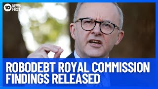 Scott Morrison Responds After Robodebt Royal Commission Findings Released