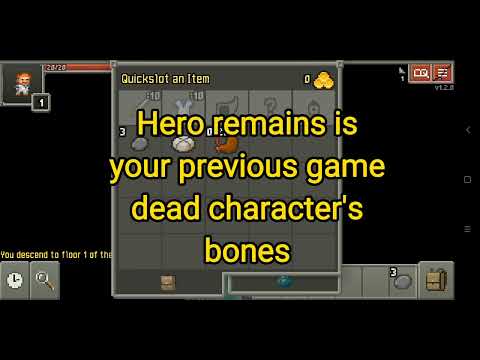 Shattered Pixel Dungeon | How to get plus3 item on early level(Hero remains trick)