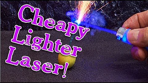 Amazing Cheapy Lighter Laser Burner! - DayDayNews