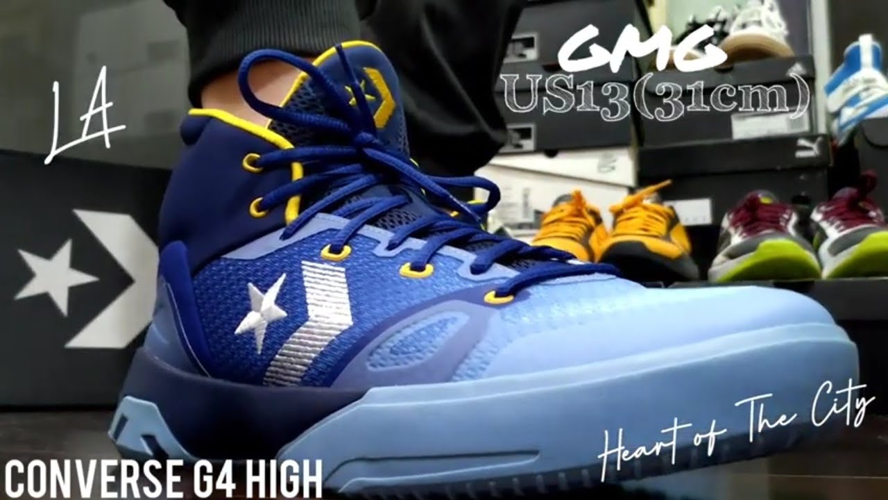 Converse G4 High Heart Of The City LA Warriors 2021 GARY笙 YouTube