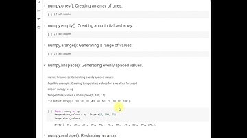 Nympy linspace, generating evenly spaced values using python linspace