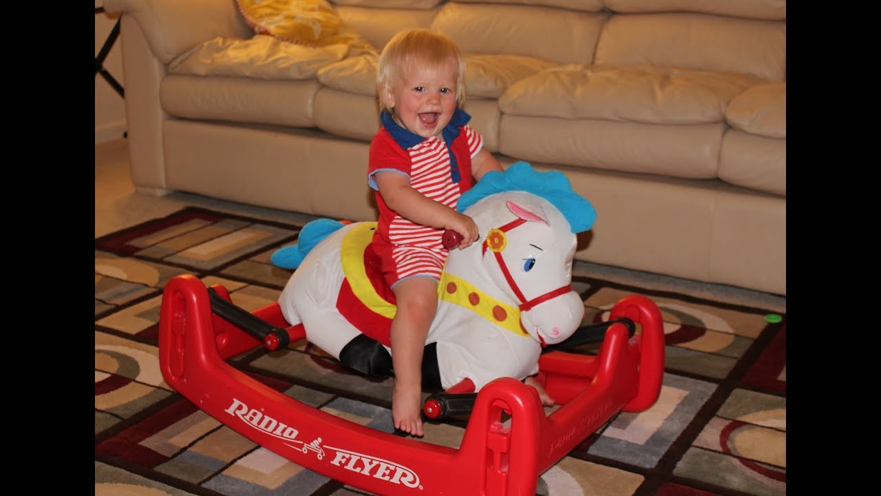 radio flyer bouncing horse