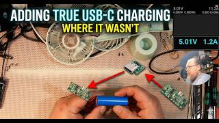 Modding Fan to Accept USB-C #mod #diy