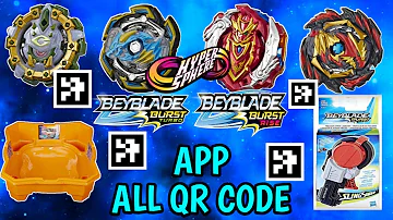 ALL QR CODE BEYBLADE BURST EVOLUTION & TURBO & RISE | 305 QR CODE