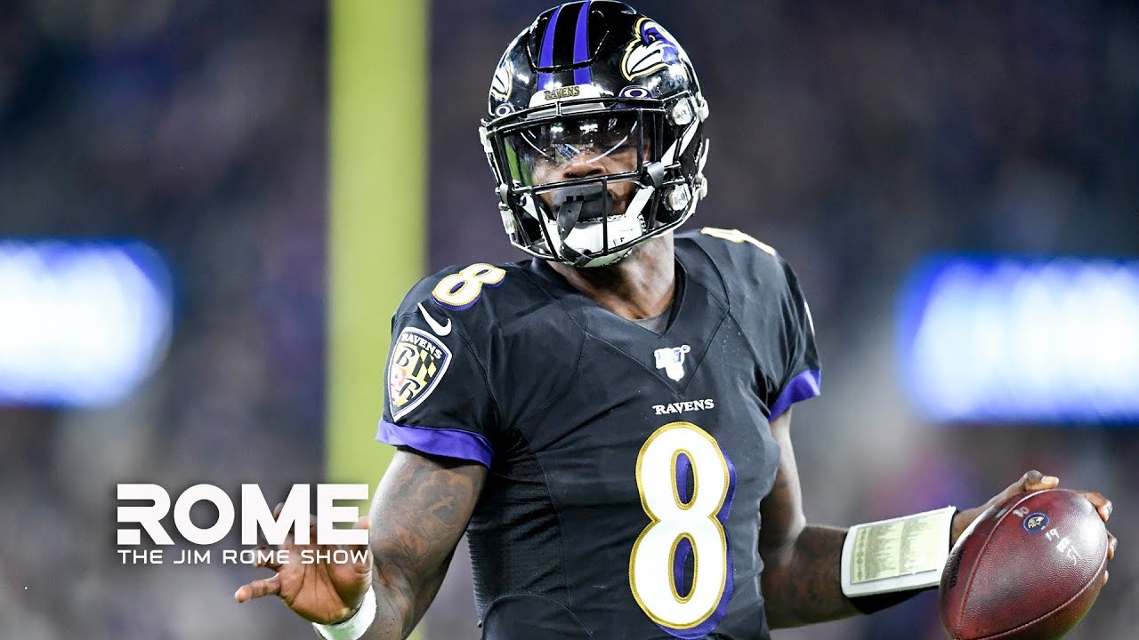 Image result for Lamar Jackson Blasts The Pats, Jermaine Whitehead Goes Mad, NFL Week 9 Recap | The Jim Rome Show