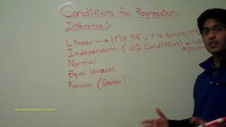 Celebrity Conditions for Regression Inference Profile