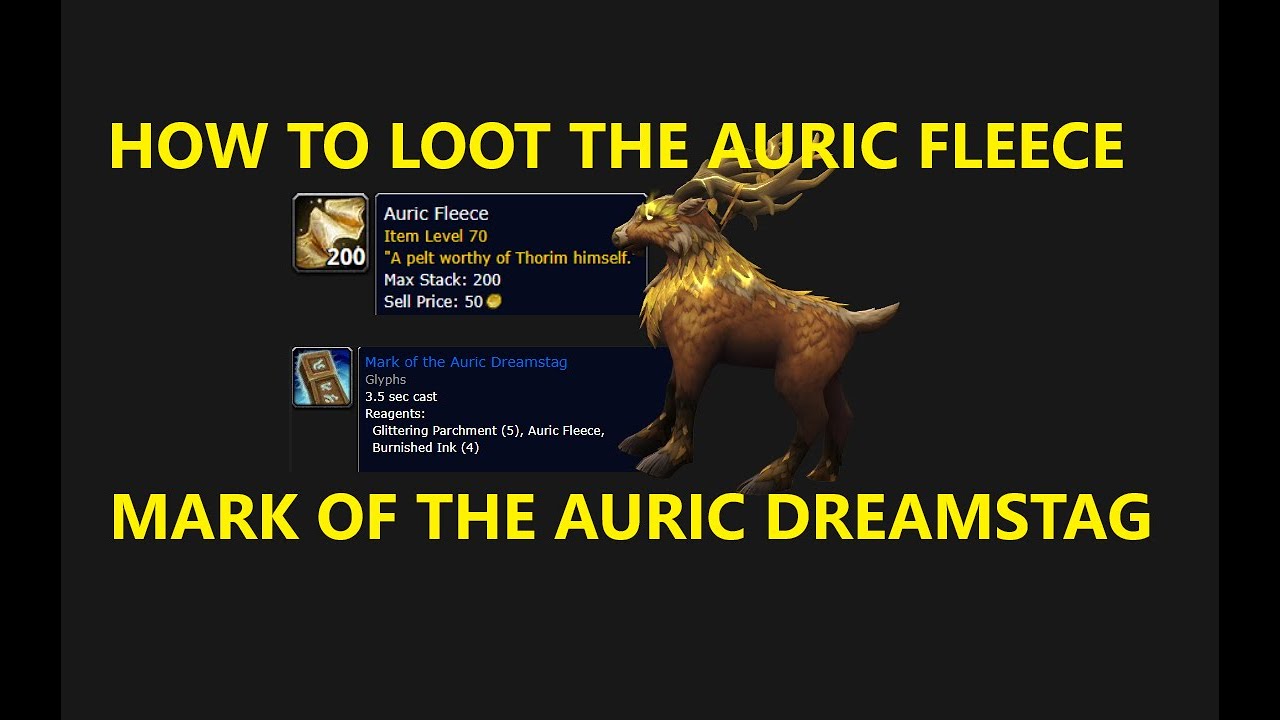 How To Loot The Auric Fleece To Get The Mark Of The Auric Dreamstag ...