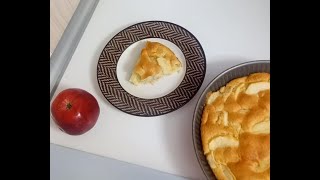 ТАЮЩАЯ ШАРЛОТКА С ЯБЛОКАМИ ЗА 5  МИНУТ (+25 на выпечку) Классический пошаговый рецепт Яблочный пирог