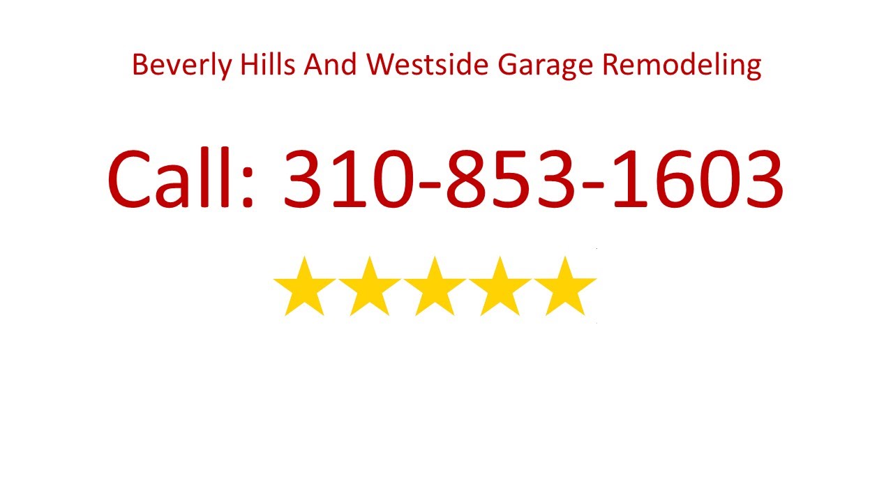 Beverly Hills Garage Remodeling-Custom Garage Remodel Ideas Beverly
