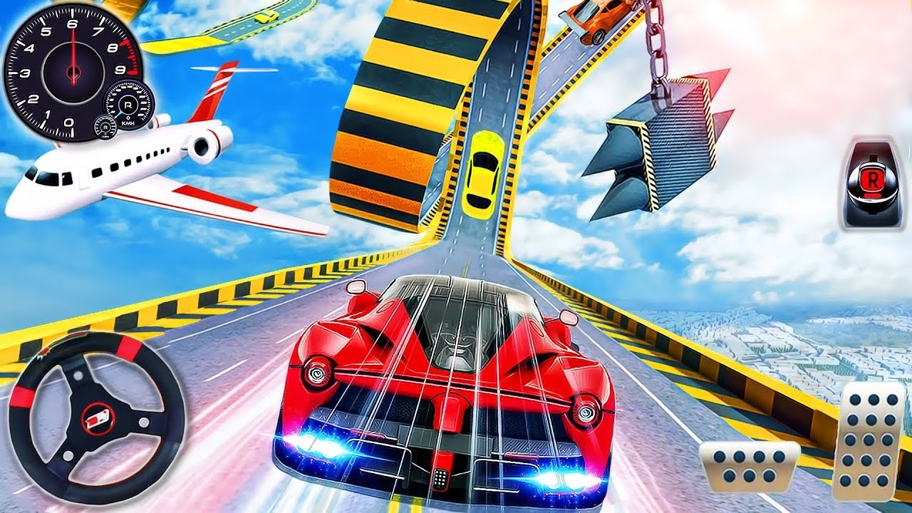 Jogo de Carro - Imposible Stunt Car Tracks 3D - Corrida Impossível