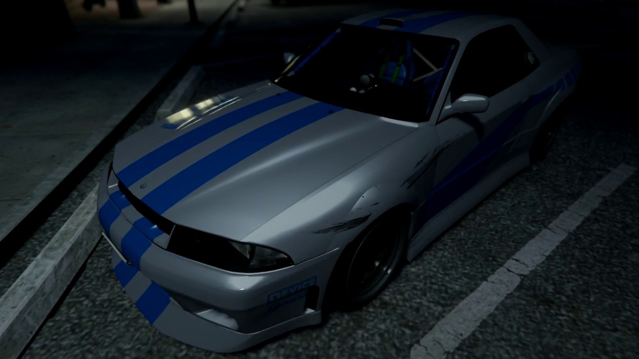 GTA V Paul Walker Skyline Showcase YouTube
