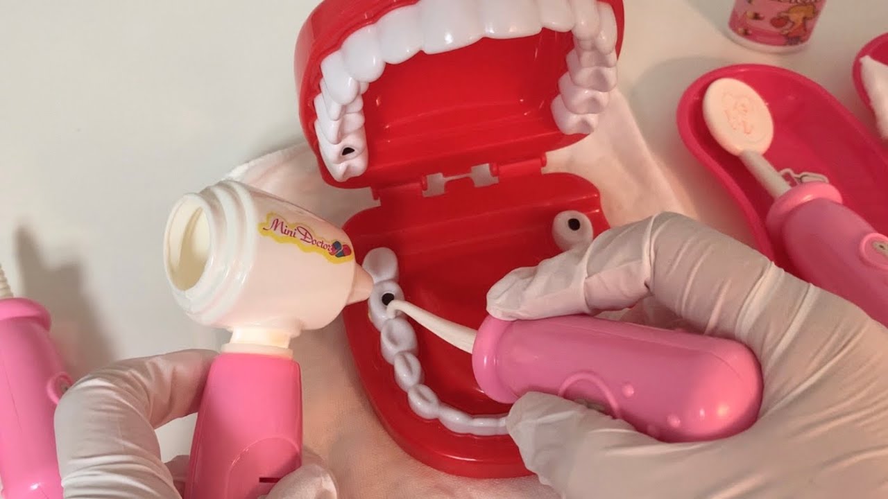 Toy ASMR | No talking | 장난감 치과놀이~ 치과asmr🦷 Dentist Roleplay