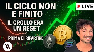 BITCOIN, CRYPTO: IL CICLO NON È FINITO, IL CROLLO ERA UN RESET PRIMA DI RIPARTIRE (secondo Coinbase)