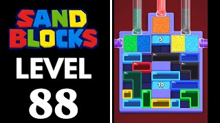 Sand Blocks: Drop Puzzle Level 88 Walkthrough 