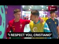 Cristiano ronaldosuarez showed respect 