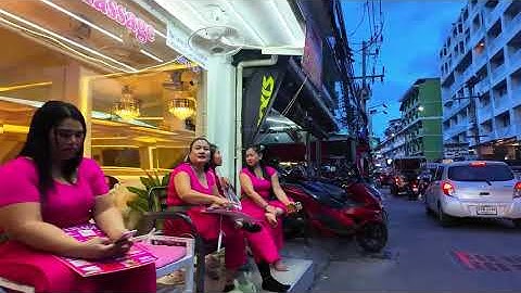🇹🇭 [4K] Soi Buakhao, Soi 15, Pattaya Avenue - Pattaya, Thailand October 2025