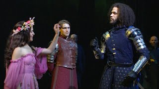 Sneak Preview of Camelot on Broadway Starring Andrew Burnap, Phillipa Soo, and Jordan Donica