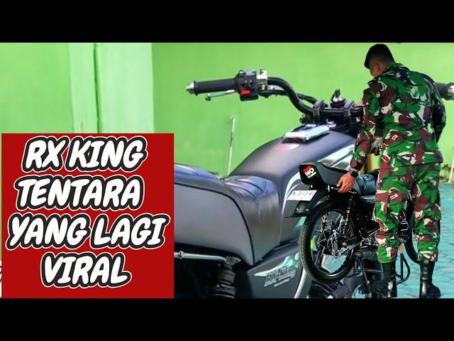 Rx king TENTARA yang lagi viral | motor sultan  2024 class=