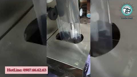 Máy đóng gói dung dịch sệt tự động - Đóng gói gia vị